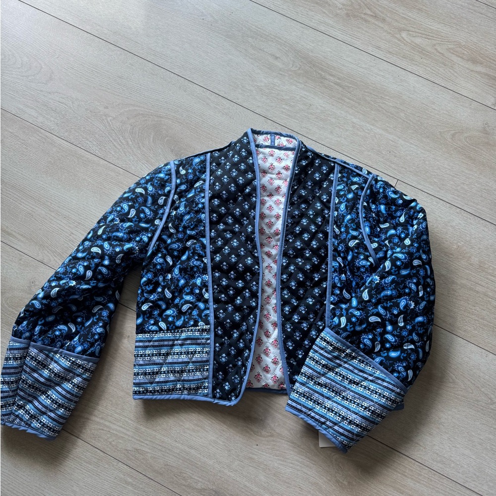 Paisley Patchwork Quilted Coat - image 4